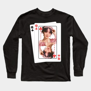 Playing Card Minnie Queencard (G)I-dle Long Sleeve T-Shirt